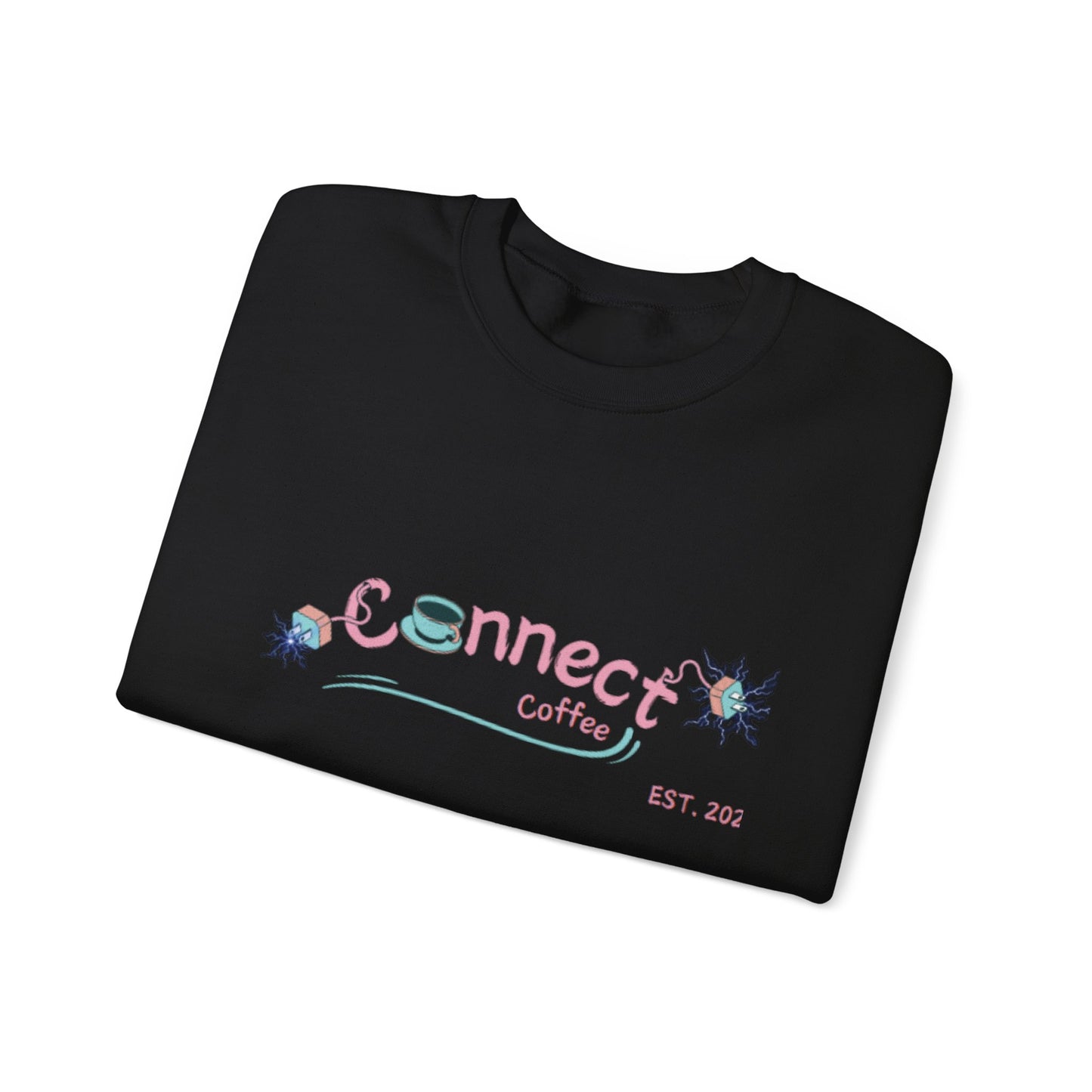 Connect Coffee Unisex Heavy Blend™ Crewneck Sweatshirt
