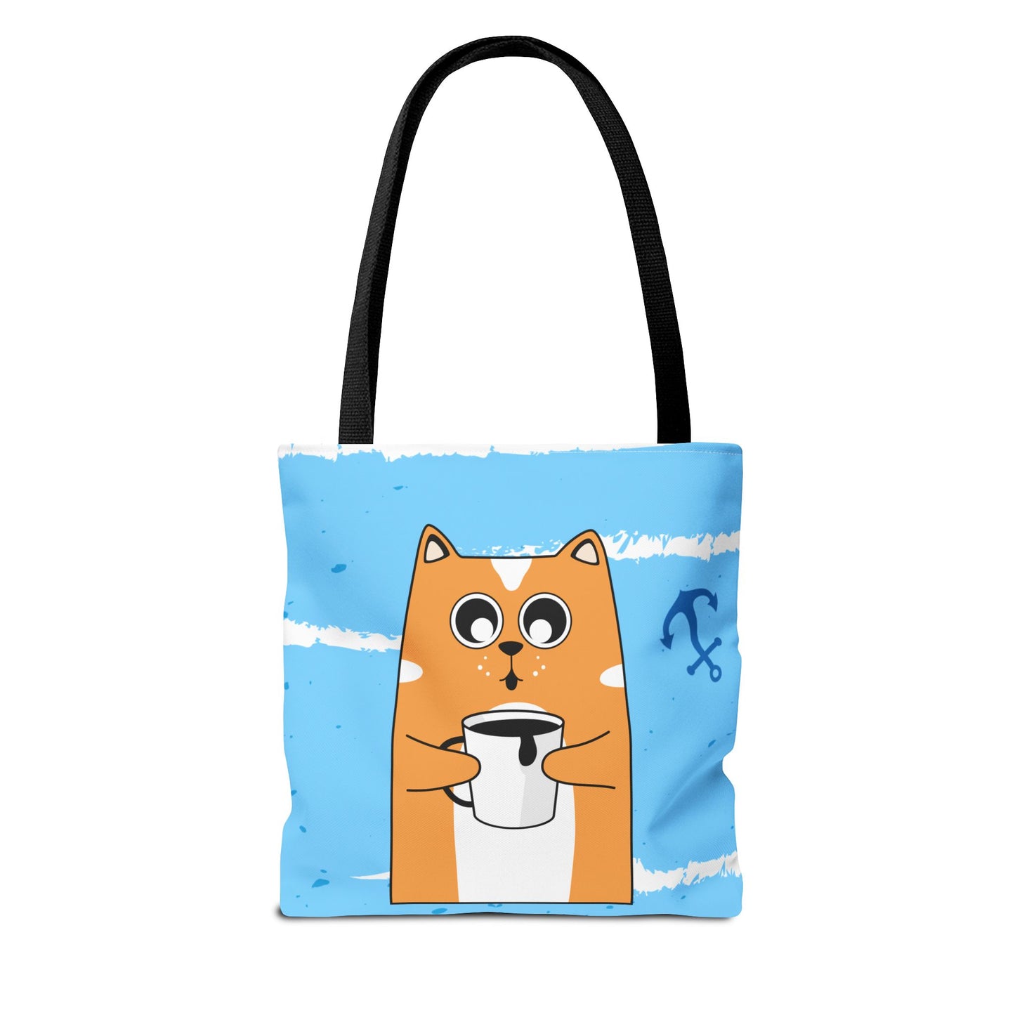 Coffee Cat Tote Bag