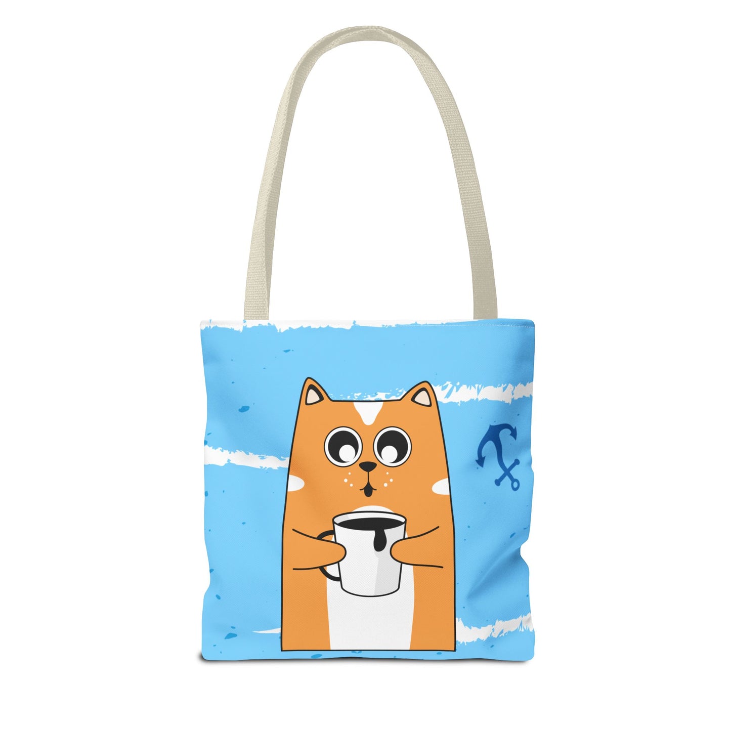 Coffee Cat Tote Bag