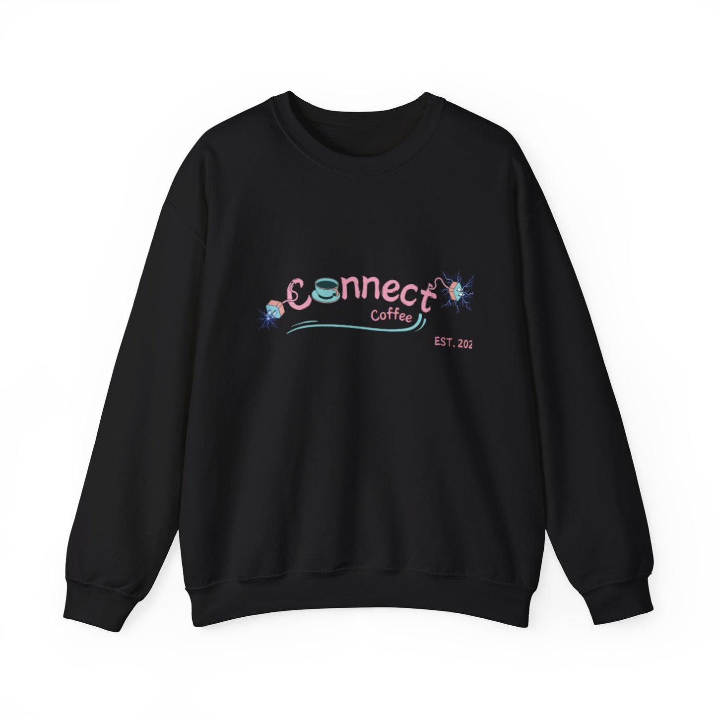 Connect Coffee Unisex Heavy Blend™ Crewneck Sweatshirt