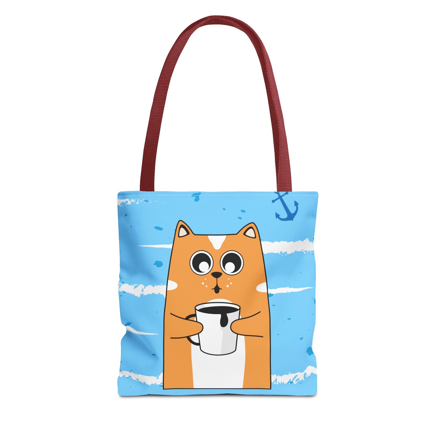 Coffee Cat Tote Bag