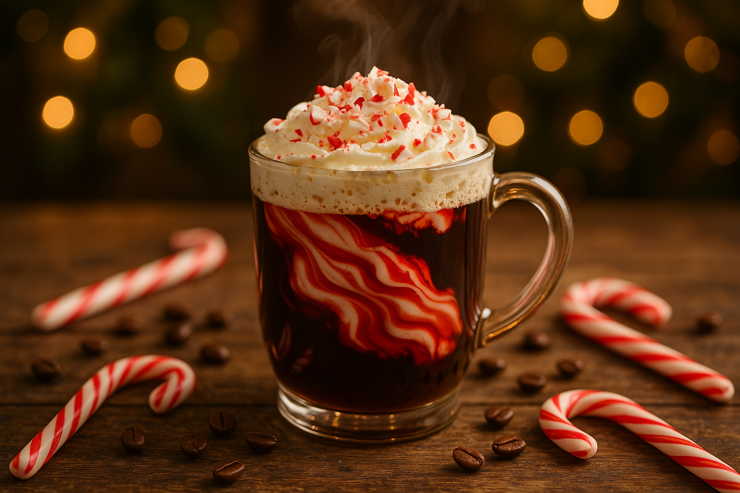 candy cane coffee