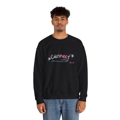 Connect Coffee Unisex Heavy Blend™ Crewneck Sweatshirt