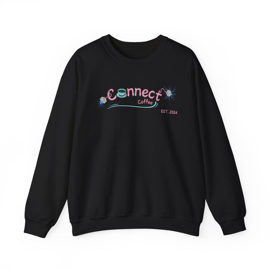 Connect Coffee Unisex Heavy Blend™ Crewneck Sweatshirt