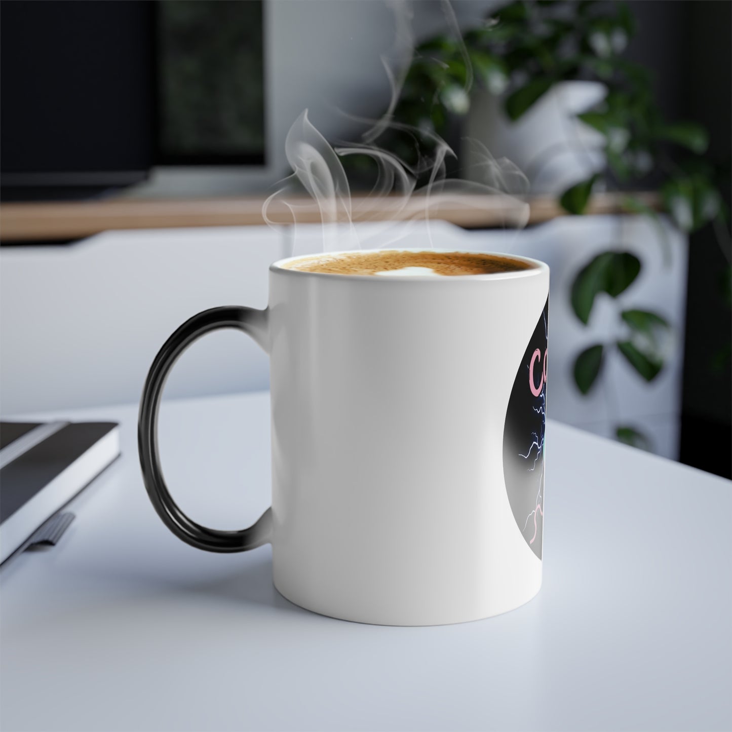 Connect Color-Changing Mug — 11oz Magical Coffee Tea Cup