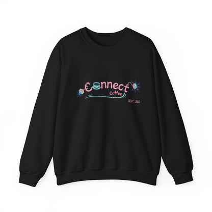 Connect Coffee Unisex Heavy Blend™ Crewneck Sweatshirt
