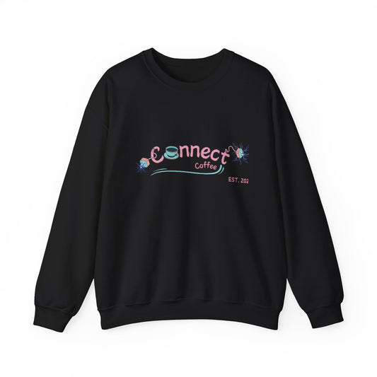 Connect Coffee Unisex Heavy Blend™ Crewneck Sweatshirt